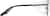 Side view of Protective Glasses 747221 in Black thumbnail