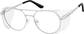 Angle view of Protective Glasses 747812 in Gray thumbnail