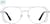 Front view of Protective Glasses 747812 in Gray thumbnail