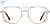 Front view of Protective Glasses 747815 in Brown thumbnail