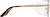 Side view of Protective Glasses 747815 in Brown thumbnail