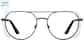 Front view of Protective Glasses 747821 in Black thumbnail