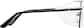 Side view of Protective Glasses 747821 in Black thumbnail