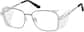 Angle view of Z87.1 Safety Glasses 747912 in Gray thumbnail