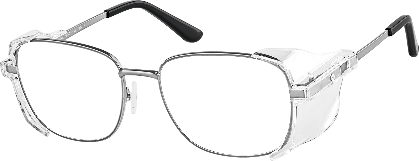 Black Z87.1 Safety Glasses #747921 | Zenni Optical