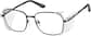 Angle view of Z87.1 Safety Glasses 747921 in Black thumbnail