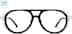 Z87.1 Safety Glasses 748321 in Matte Black