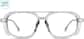 Front view of Z87.1 Safety Glasses 748423 in Gray thumbnail