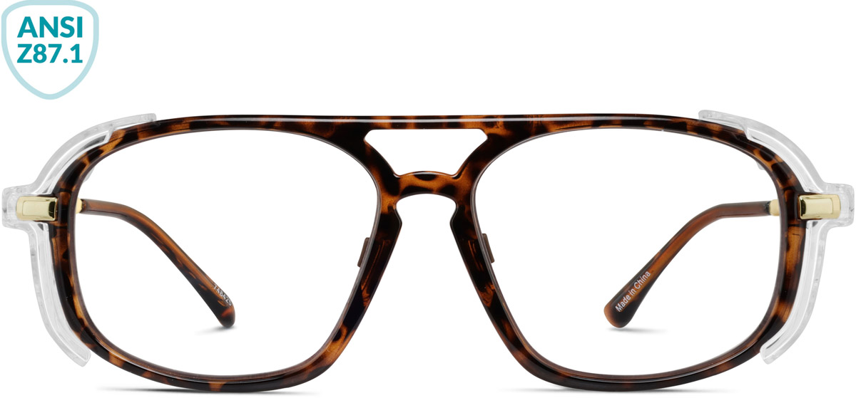 Safety Vu Bifocal Polarized Reader Half Rim Men's Safety Glasses