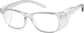 Angle view of Z87.1 Safety Glasses 748512 in Gray thumbnail