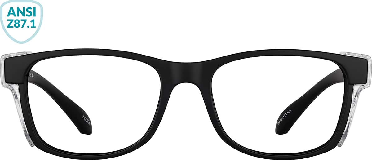 Gray Z87.1 Safety Glasses #748512 | Zenni Optical