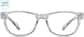 Front view of Z87.1 Safety Glasses 748612 in Gray thumbnail
