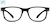 Front view of Z87.1 Safety Glasses 748621 in Black thumbnail