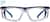 Front view of Z87.1 Safety Glasses 748716 in Blue thumbnail