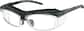 Angle view of Z87.1 Safety Glasses 748824 in Green thumbnail
