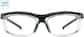 Front view of Z87.1 Safety Glasses 748824 in Green thumbnail