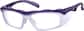 Angle view of Z87.1 Safety Glasses 748917 in Purple thumbnail