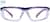 Front view of Z87.1 Safety Glasses 748917 in Purple thumbnail