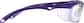 Side view of Z87.1 Safety Glasses 748917 in Purple thumbnail