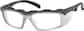 Angle view of Z87.1 Safety Glasses 748920 in Gray thumbnail