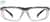 Front view of Z87.1 Safety Glasses 748920 in Gray thumbnail