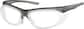 Angle view of Z87.1 Safety Glasses 749012 in Gray thumbnail