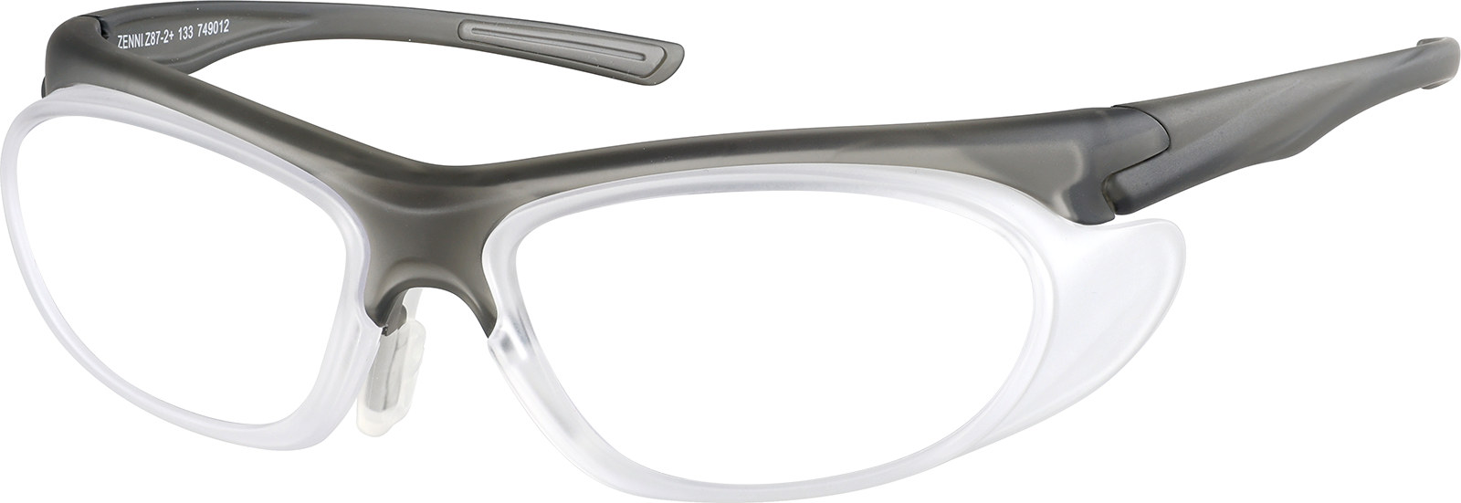 Gray Z87.1 Safety Glasses #749012 | Zenni Optical