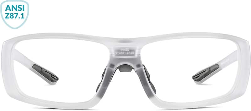 Smoke Z87.1 Safety Glasses