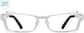 Front view of Z87.1 Safety Glasses 749211 in Silver thumbnail