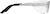 Side view of Z87.1 Safety Glasses 749211 in Silver thumbnail