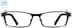 Z87.1 Safety Glasses 749221 in Black