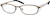 Angle view of Z87.1 Safety Glasses 749315 in Copper thumbnail