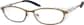 Angle view of Z87.1 Safety Glasses 749315 in Copper thumbnail
