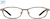 Front view of Z87.1 Safety Glasses 749315 in Copper thumbnail