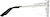 Side view of Z87.1 Safety Glasses 749411 in Silver thumbnail