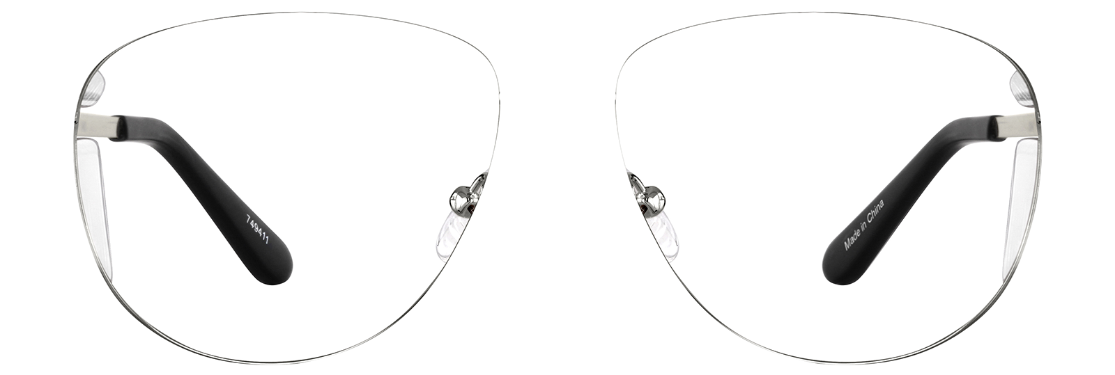 Silver Z87.1 Safety Glasses #749411 | Zenni Optical Canada