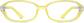 Front view of Kids' Protective Glasses 749522 in Yellow thumbnail