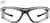 Front view of Z87.1 Safety Glasses 749621 in Black thumbnail