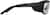 Side view of Z87.1 Safety Glasses 749721 in Black thumbnail