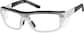 Angle view of Z87.1 Safety Glasses 749723 in Translucent thumbnail