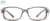 Front view of Z87.1 Safety Glasses 749812 in Gray thumbnail