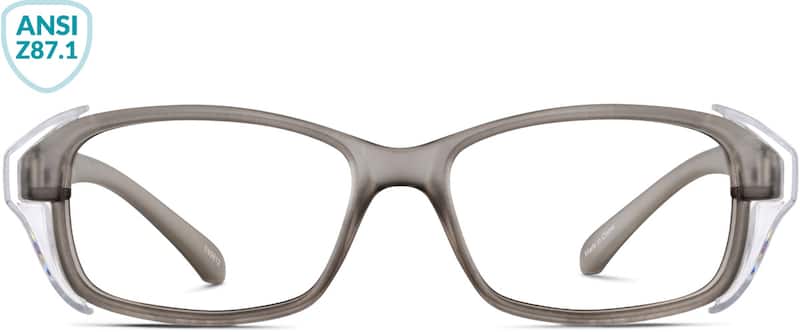 Gray Z87.1 Safety Glasses