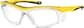 Angle view of Z87.1 Safety Glasses 749922 in Yellow thumbnail