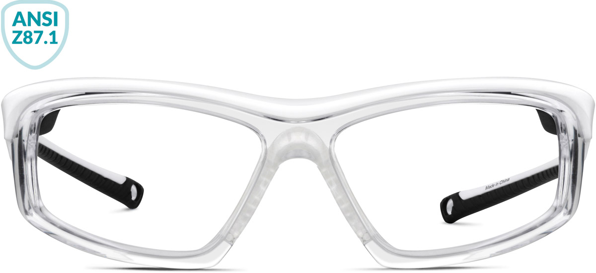 White Z87.1 Safety Glasses