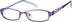 Kids’ Rectangle Glasses 752117 in Purple
