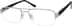Rectangle Glasses 752411 in Silver