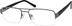 Rectangle Glasses 752412 in Gray