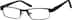 Kids’ Rectangle Glasses 752721 in Black