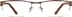 Rectangle Glasses 754715 in Brown