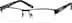 Rectangle Glasses 754721 in Black